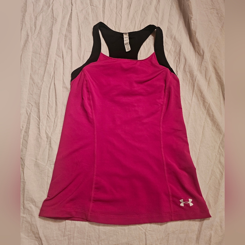 Under Armour Pink Tank Top Woman's XS